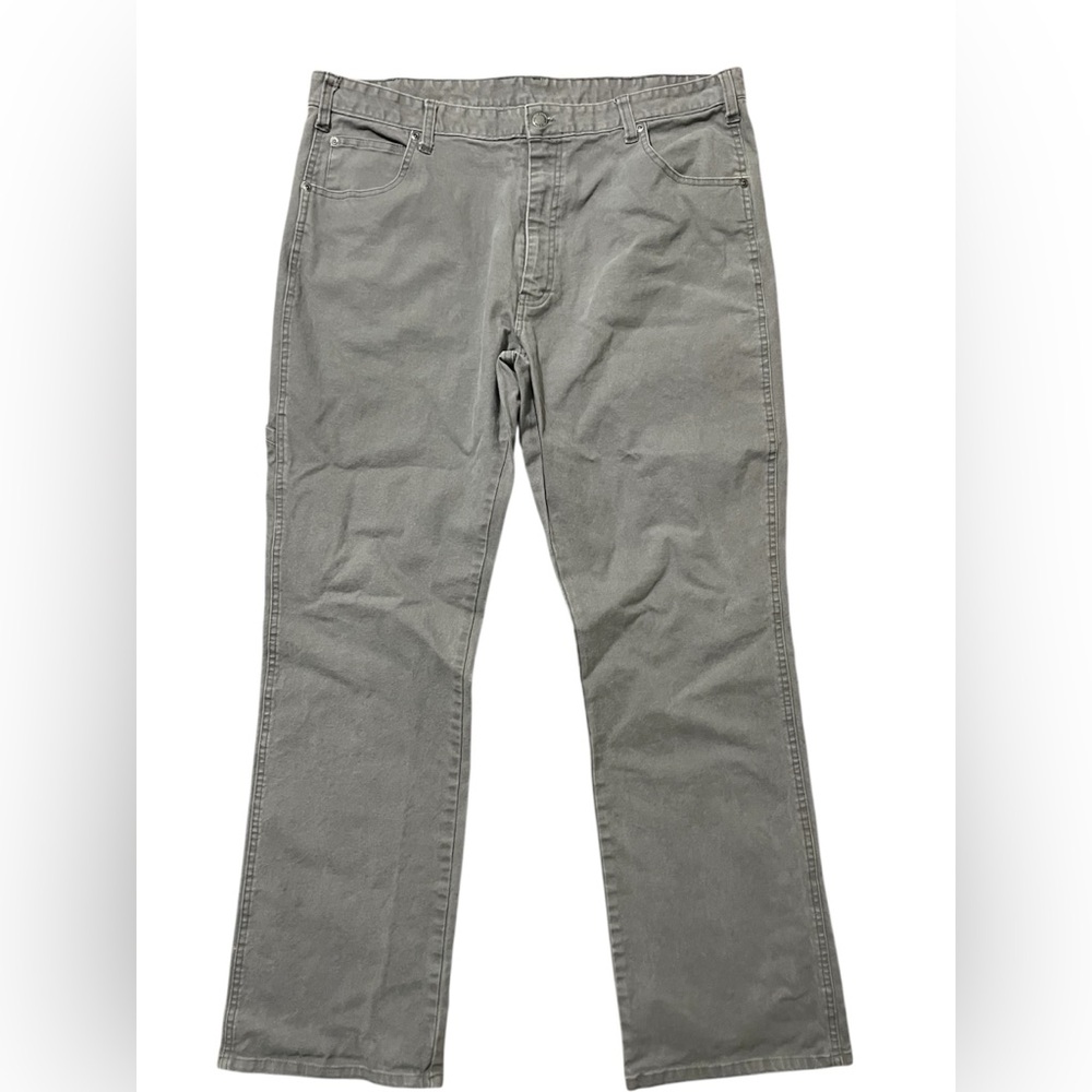 Dickies Men’s Flex 5-Pocket Work Pants Gray 40x32 Stretch Twill